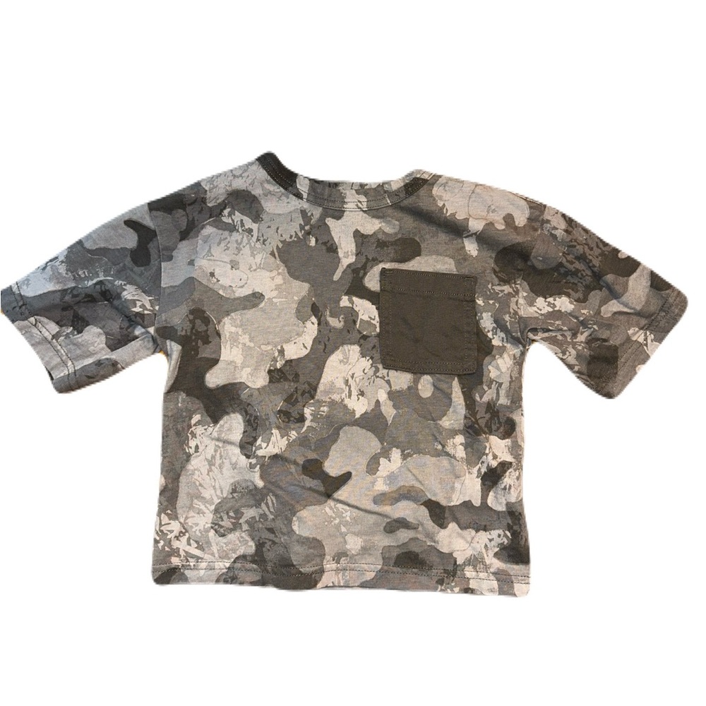 OshKosh Bgosh Camo Short-Sleeve Pocket Tee, 4T